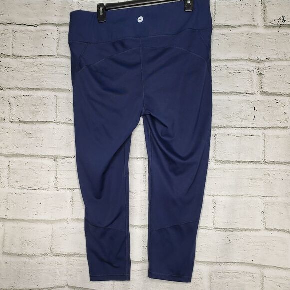 Avia cropped blue leggings size 16-18 - Picture 4 of 7
